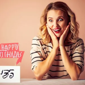Życzenia na 35 urodziny