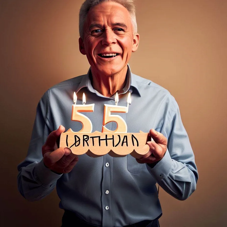 Życzenia na 55 urodziny